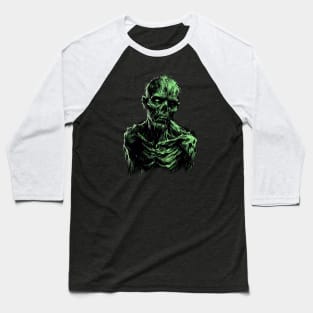 Green Zombie Baseball T-Shirt